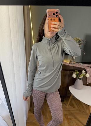 Сіра спортивна кофта олімпійка under armour