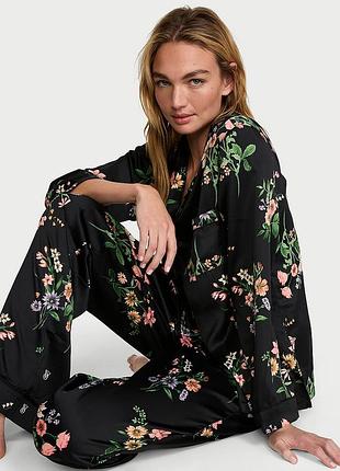 Сатиновая пижама виктория сикрет victoria’s secret оригинал