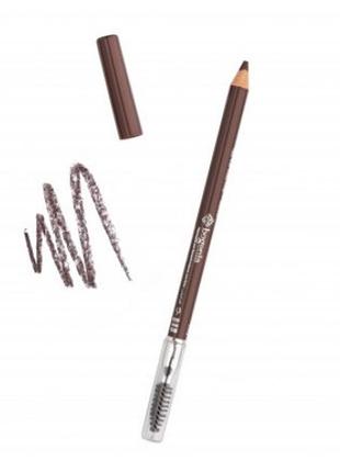 003 карандаш пудровый для бровей bogenia bg506 (brown)