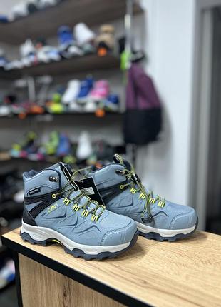 Черевики для хлопчика cmp waterproof, розмір 31, сірі