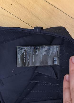 Брюки жіночі uniqlo сині прямі 2