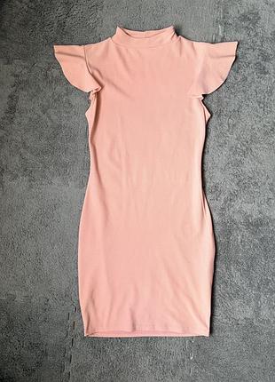 Жіноча коротка сукня prettylittlething рожева, розмір xs