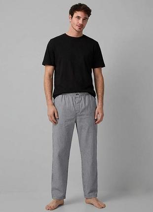 Чоловічі штани домашні бавовна calvin klein хлопковые домашние штаны s