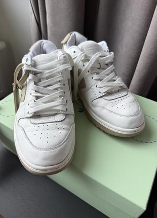 Кросівки off-white out of office white sand