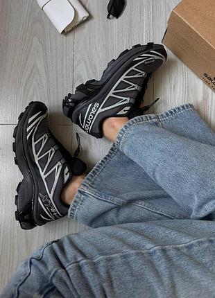 Кроссовки salomon xt-6 gore-tex grey 6