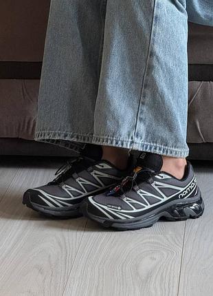Кроссовки salomon xt-6 gore-tex grey 8