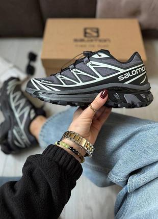 Кроссовки salomon xt-6 gore-tex grey 3