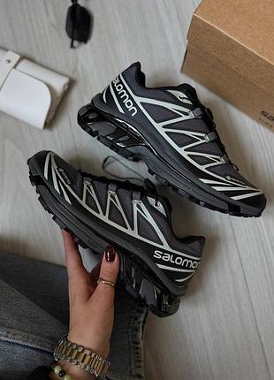 Кросівки salomon xt-6 gore-tex grey