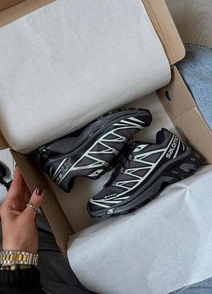 Кроссовки salomon xt-6 gore-tex grey 9