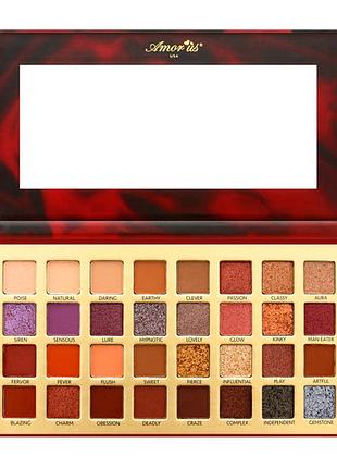 Amor us femme fatale 32 shade eyeshadow palette палатка тіней