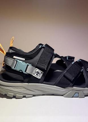Чоловічі сандалі timberland garrison чорні, 32 см