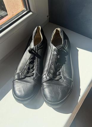 Кеди натуральна шкіра