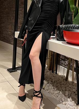 Сукня з розрізом zara xs