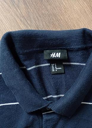 Брендовая футболка поло h&amp;m. 6