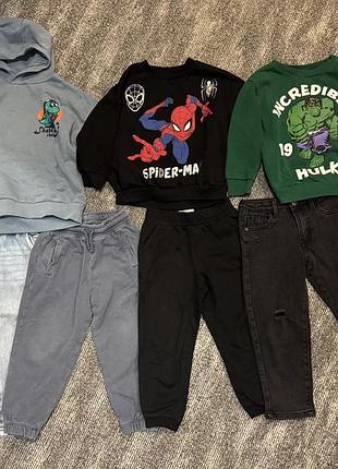 Лот одягу zara 104р на хлопчика