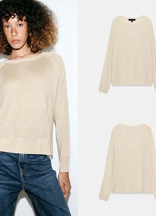 Тонкий джемпер zara