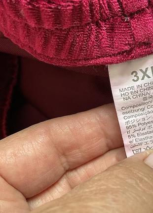 Бархатная пижама- батал/3xl/ 7