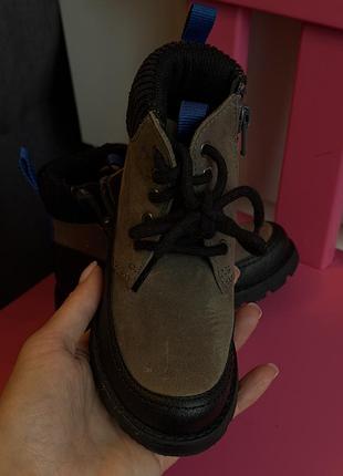Дитячі шкіряні черевики clarks 4