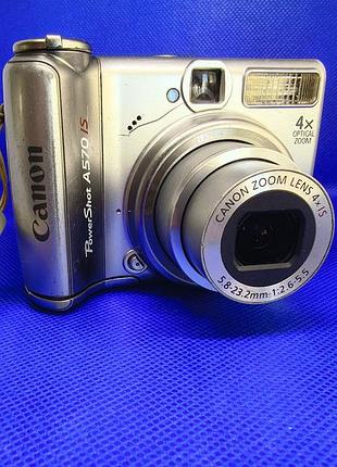 Фотоапарат canon powershot a570 is