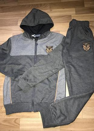 Спортивний костюм для хлопчика grace з капюшоном