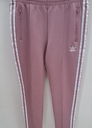 Жіночі спортивні штани adidas original рожеві