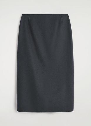 Юбка женская cos double-faced wool pencil skirt / 38