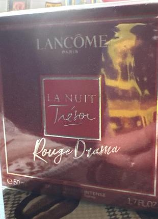 Парфумована вода lancome la nuit tresor rouge drama intense 50 мл для жінок