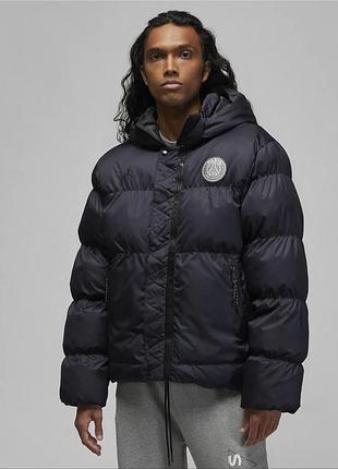 Оригинальн! сша! мужская куртка nike paris saint-germain black dq8369-010 новое состояние