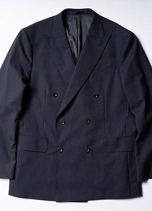 Charles tyrwhitt 2 piece double breasted ultimate performance suit - dark navy2025 [bmh017410] 4