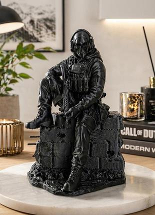 Коллекционная фигурка call of duty / скульптура simon ghost riley cod / статуэтка