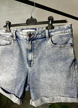 Жіночі джинсові шорти denim  у світло-синьому відтінку (арт.01803)