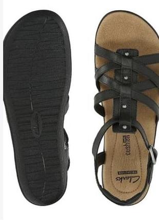 Шкіряні ортопедичні 🌸босоніжки р 38/24,5 clarks кларкс
