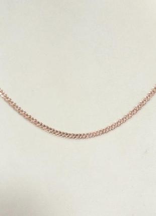 Золотая ажурная цепочка плетения рембо1 фото