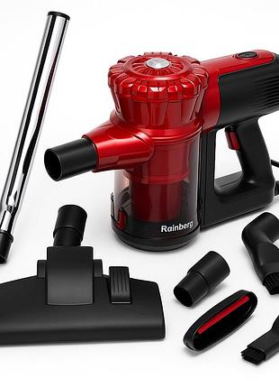 Вертикальний щітковий пилосос rainberg rb-2265 2500вт, стильний вертикальний пилосос ej-17