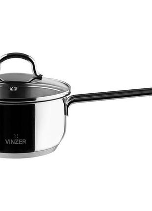 Сотейник с крышкой techno 1.5 л vinzer 50159