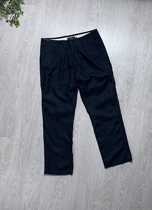 Брюки повседневные m&amp;s blue harbour (32)