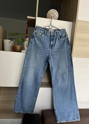 Жіночі  джинси труби wide leg new look m/l