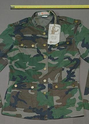Плечи 41 см mercy size m
 женская камуфляжная куртка ветровка
100% cotton