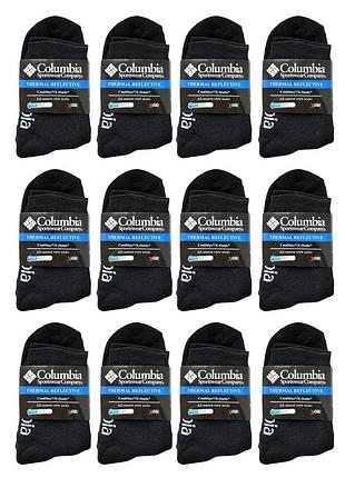 Термоноски женские clmb 12 пар 36-40 р черные