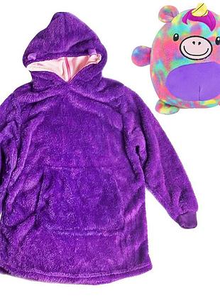 Мягкая игрушка-худи детское, 3в1 huggle pets hoodie