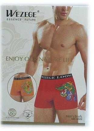 Труси чоловічі *wezege* (р.l/xl/2xl/3xl) 25930