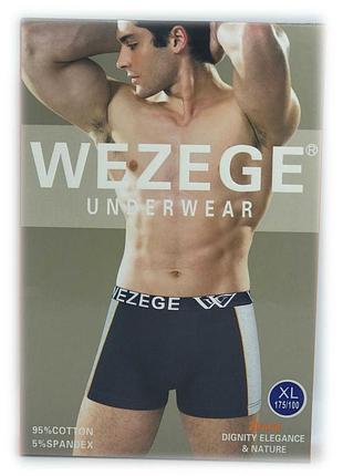 Труси чоловічі *wezege* (р.l/xl/2xl/3xl) 25898