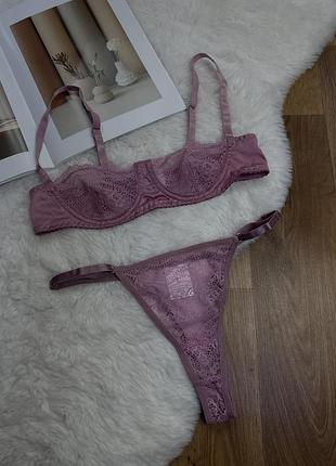 🌸✨ комплект жіночої білизни s/m | чашка a/b | 75/80 ✨🖤