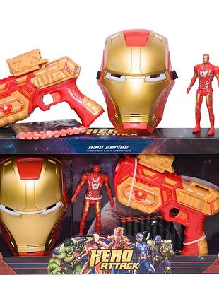 Игровой набор железного человека гревой набор iron man игровой комплект железного человека детский набор iron man marvel набор