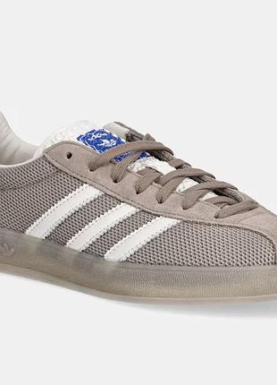 Кросівки чоловічі adidas originals gazelle indoor сірі, розмір 39, довжина устілки 25,5 см