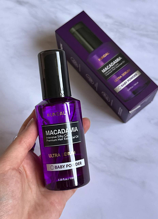Kundal pure natural system macadamia ultra serum  - сироватка для волосся - аромат baby powder, 100 мл