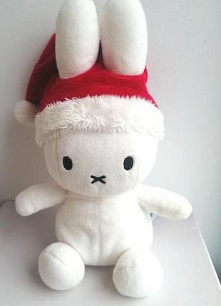 Miffy зайчик nijntje bon ton toys оригинал санта мягкая игрушка лимитированная коллекционная зайка
