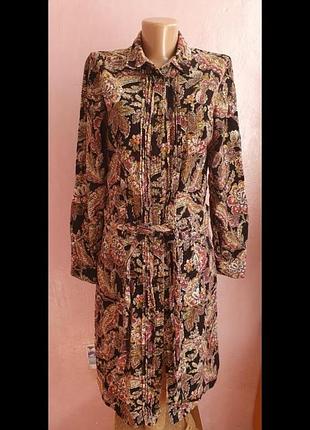 Вельветовое платье с прядкой laura ashley