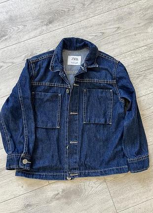Джинсова куртка zara