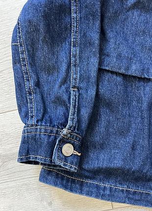 Джинсова куртка zara 4